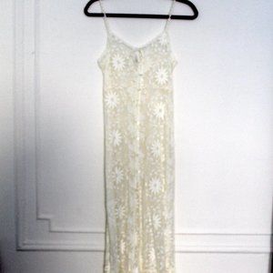 White lace Free People dress